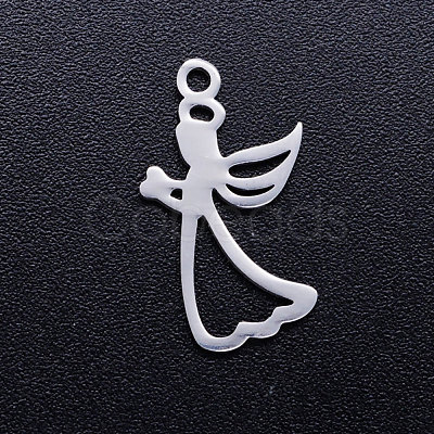 Tarnish Resistant 201 Stainless Steel Hollow Pendants STAS-Q201-JN312-1-1