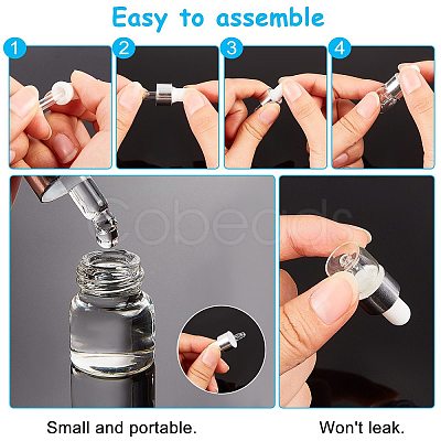 1ml Glass Dropper Bottles MRMJ-AR0001-01-1