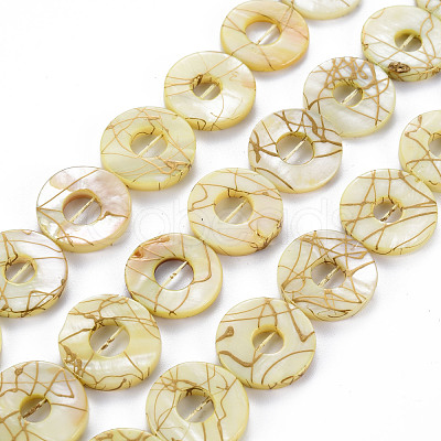 Natural Freshwater Shell Beads Strands SHEL-N026-168C-1