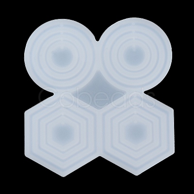 Hexagon/Round/Ring DIY Pendant Silicone Molds SIMO-R002-04-1