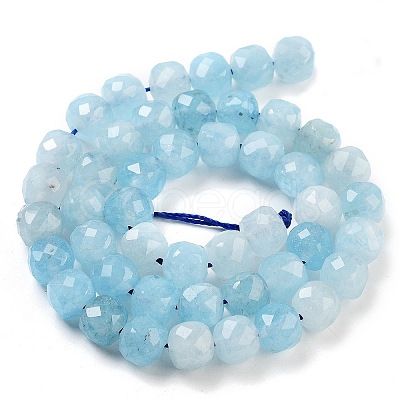 Natural White Jade Beads Strands G-H028-A09-04-1