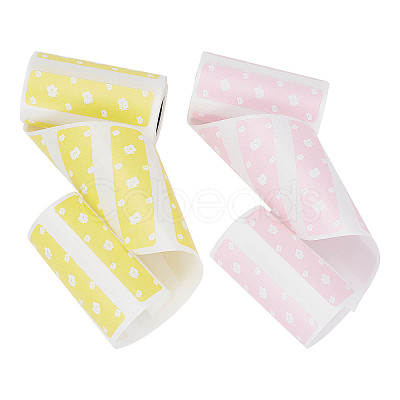 2 Rolls 2 Colors Self-Adhesive Label Pasters STIC-GF0001-06-1