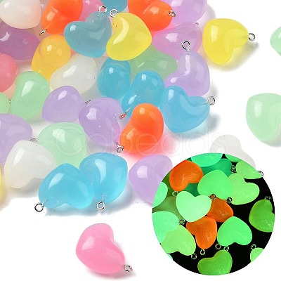 Luminous Resin Pendants X1-RESI-Z038-01P-01-1