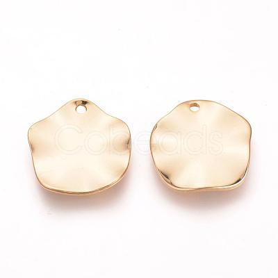 Brass Pendants KK-R037-209G-1