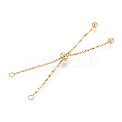 925 Sterling Silver Box Chain Extenders STER-T008-62G-1