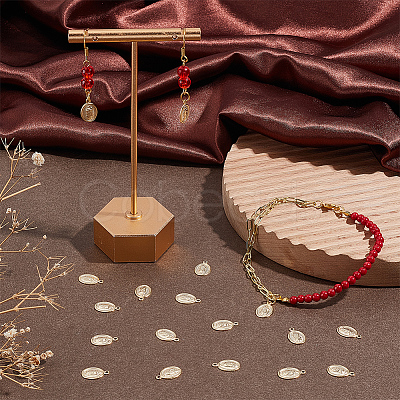 50Pcs Brass Charms KK-UN0005-68-1