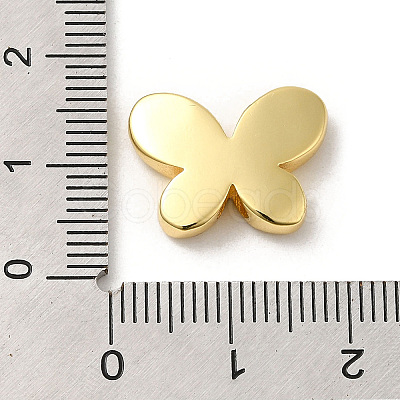 Rack Plating Brass Beads KK-A195-01G-1