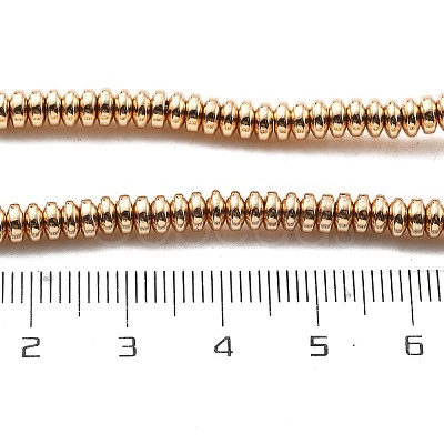 Electroplated Synthetic Non-magnetic Hematite Beads Strands G-M095-C01-05KCG-1