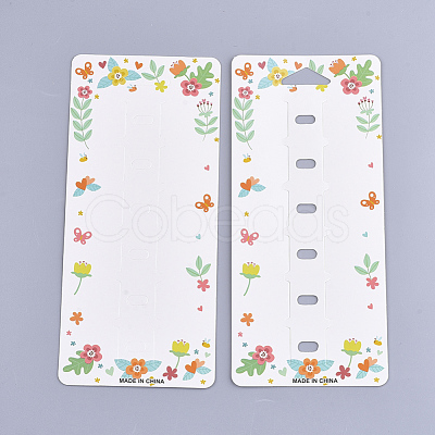 Cardboard Hair Clip Display Cards CDIS-T003-14-1