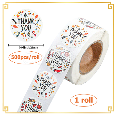 1 Roll Autumn Stickers Roll DIY-SP0005-86-1