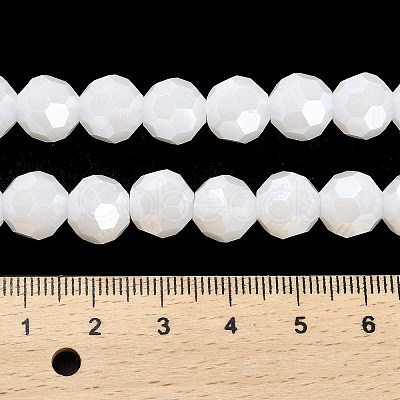 Electroplate Glass Beads Strands EGLA-A035-J10mm-A05-1