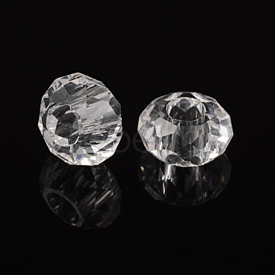 Glass European Beads GDA007-01-1