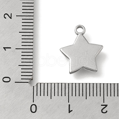 Ocean Theme Anti-Tarnish 304 Stainless Steel Pendants STAS-Z092-06P-07-1