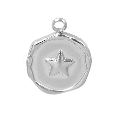 304 Stainless Steel Pendants PW-WGDA2A0-01-1