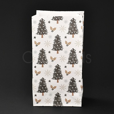 Christmas Theme Rectangle Paper Bags CARB-G006-01K-1