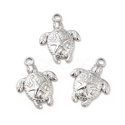 Non-Tarnish 201 Stainless Steel Pendants X-STAS-P312-09P-1