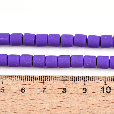 Handmade Polymer Clay Bead Strands CLAY-ZX006-01G-1