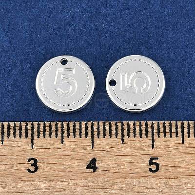 Rack Plating Alloy Pendants PALLOY-D029-17S-RS-1