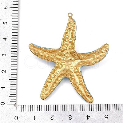 304 Stainless Steel Enamel Big Pendants STAS-Z172-03G-01-1