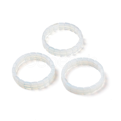 Opalite Stretch Bracelets BJEW-F406-B22-1