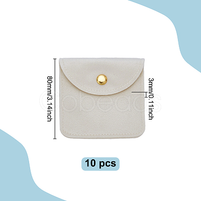 Velvet Jewelry Pouches TP-WH0012-05B-1