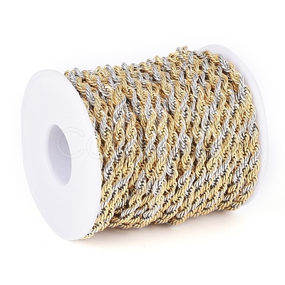 304 Stainless Steel Rope Chains CHS-G011-09-1