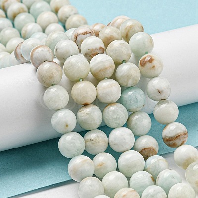 Natural Hemimorphite Beads Strands G-C082-B02-01-1