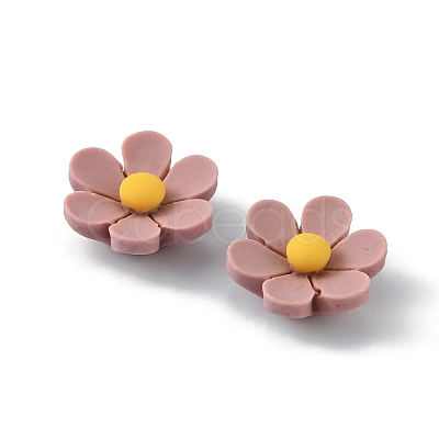 Opaque Resin Cabochons RESI-WH0026-75A-04-1