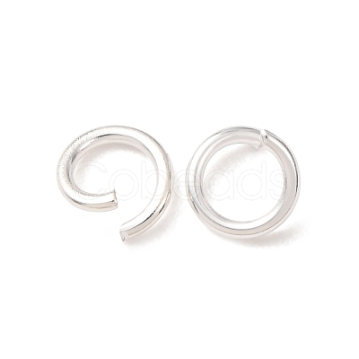 Brass Open Jump Rings KK-G604-08S-22-1