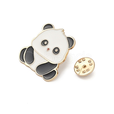 Panda Theme Enamel Pins JEWB-J006-02C-KCG-1