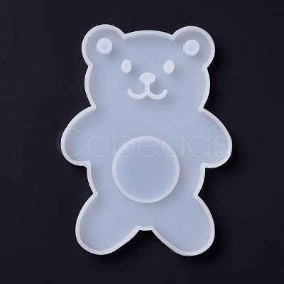 Bear DIY Candle Holder Silicone Molds DIY-F103-04-1