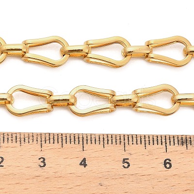 304 Stainless Steel Teardrop Link Chains CHS-C017-11G-1