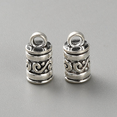 Tibetan Style Alloy Cord Ends FIND-WH0148-528A-1