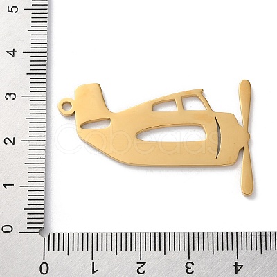 304 Stainless Steel Pendants STAS-S149-04G-1