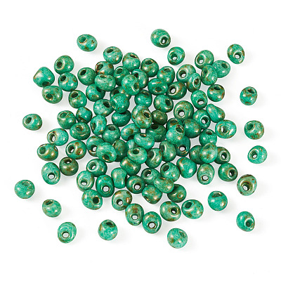 Picasso Glass Seed Beads SEED-TADJ0001-05F-1