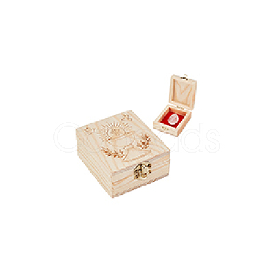 Wood Jewelry Box AJEW-WH0541-33-1