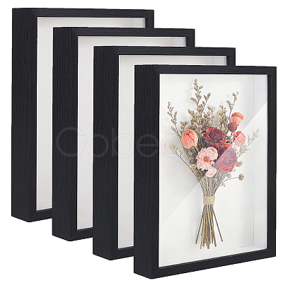 MDF Composite Wood Photo Frame Stand for Dried Flower DJEW-WH0028-057A-1