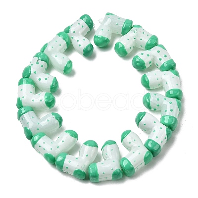 Handmade Glass Enamel Beads GLAA-K070-04A-1