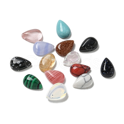 Synthetic Mixed Stone Cabochons G-Q173-02A-12-1