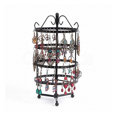 4-Tier Rotatable Iron Earring Display Stands PW-WG50670-01-1