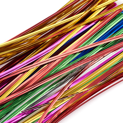 Plastic Wire Twist Ties AJEW-TA0017-17B-1