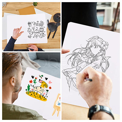 5 Sheets A4 Art Drawing Sketch Book LS-DRAW-WH0007-003A-1