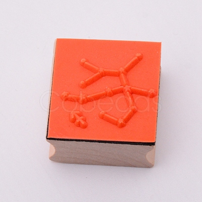 Wooden Stamps DIY-WH0175-46I-1