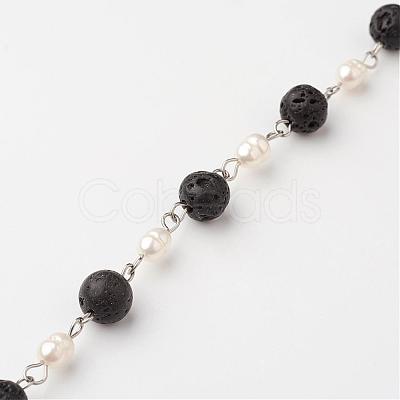 Handmade Chains for Necklaces Bracelets Making AJEW-JB00261-1