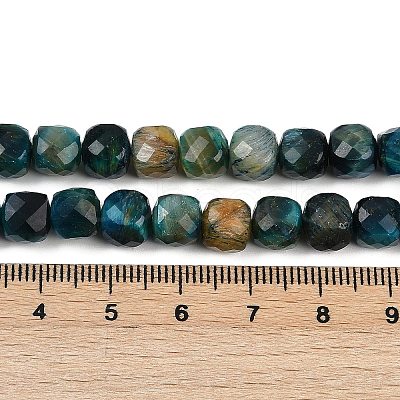 Natural Tiger Eye Dyed Beads Strands G-H028-A01-02A-1