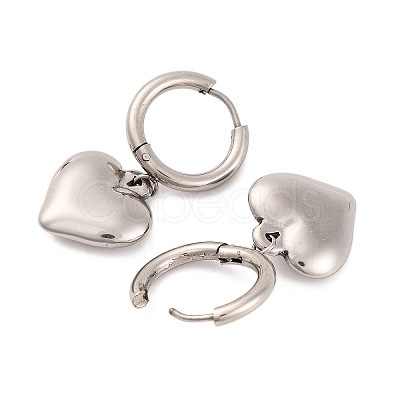 Non-Tarnish 304 Stainless Steel Hoop Earrings for Women EJEW-Z057-14P-02-1