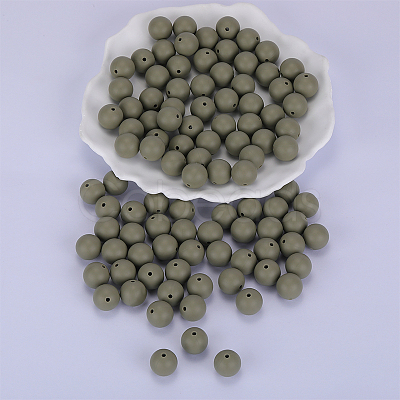 Round Silicone Focal Beads LS-SI-JX0046A-113-1