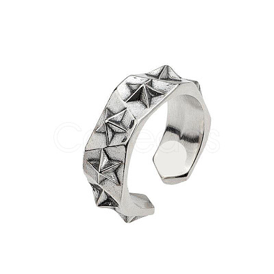 Brass Cuff Open Rings for Men WGBEE63-01-1
