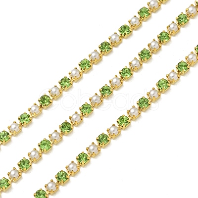 Brass Cup Chains KK-Z087-01G-01-1