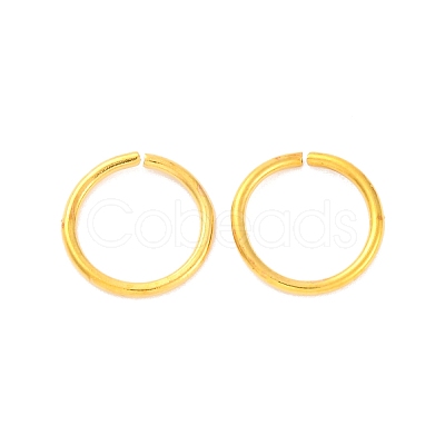 Brass Open Jump Rings KK-G514-01K-G-1